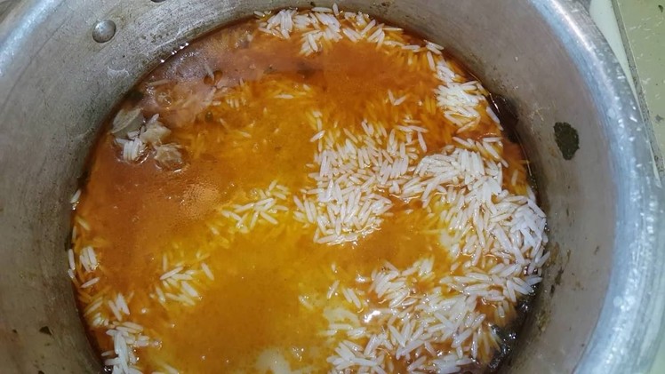 Mutton Biriyani - How to make Mutton Biriyani using pressure cooker- Delicious Desi Food
