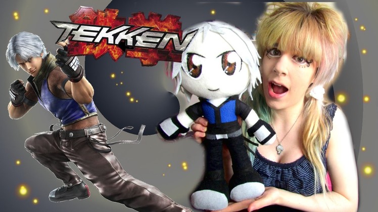 PLUSH DETAILS- How to make a Lee Chaolan plushie- Tekken- Fancy a challenge?- Cloctor Creations