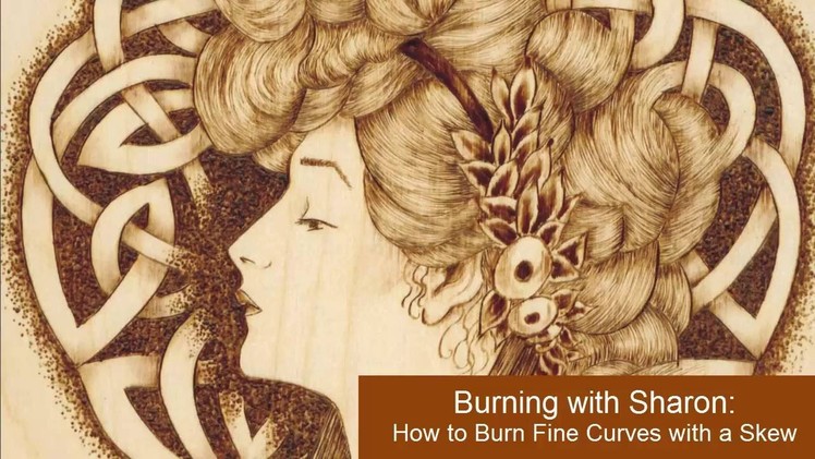 Pyrography: How to Burn Fine Curved Lines