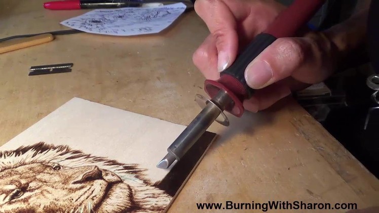 Pyrography: How to Burn Smooth Black Backgrounds