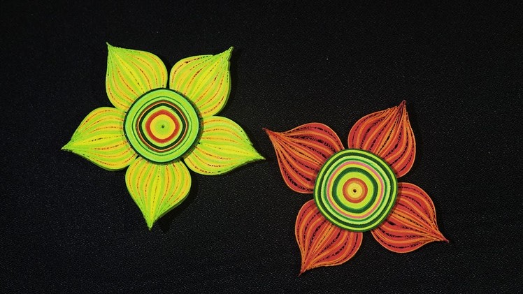 Quilling Made Easy | How To Make Quilling Flower Using Paper Art Quilling