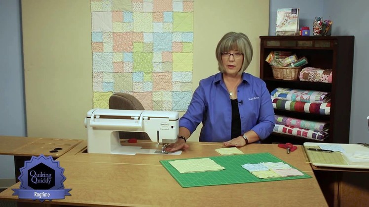 Quilting Quickly: Ragtime - How to Make a Baby Quilt with Flannels!