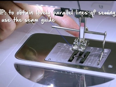 Tutorial: how to create topstitching with the BERNINA cordonnet foot no. 11