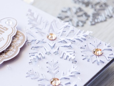 3Dimensional Snowflakes with Paper Layering Dies