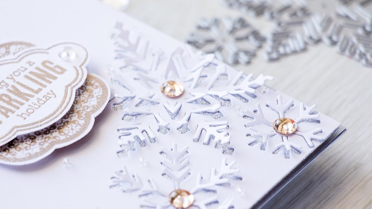 3Dimensional Snowflakes with Paper Layering Dies