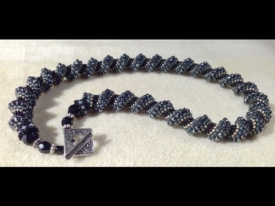 Cellini Spiral -  A "How to " video by Bronzepony Beaded Jewelry