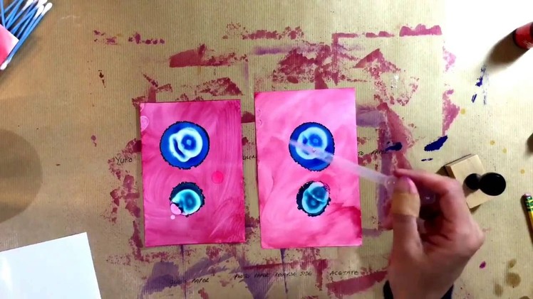 Comparing Alcohol Ink Substrates - Yupo vs Gloss Photo Paper - Very Interesting Results!!!