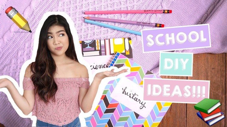 DIY Back-To-School Supplies | Janina Vela