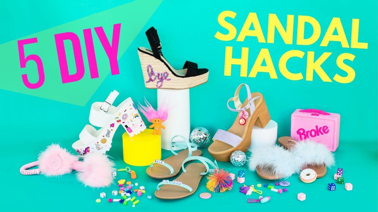 DIY Summer Sandal Hacks!