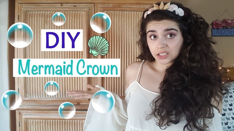 Easy DIY Mermaid Crown Headband | Vicky Bermudez