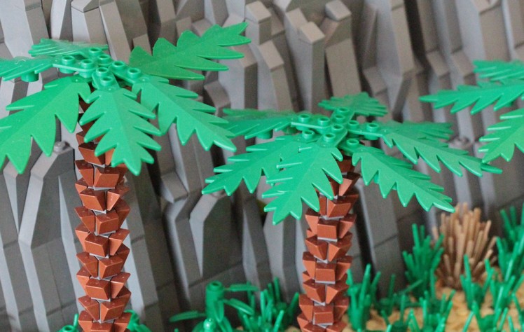 How to build a LEGO Palm Tree