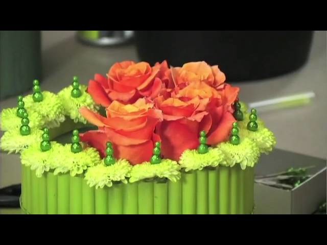 How to Create a Cake out of Flowers!
