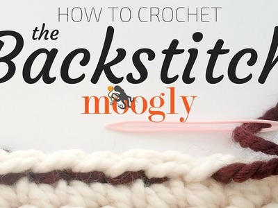 How to Crochet: The Backstitch (Left Handed)