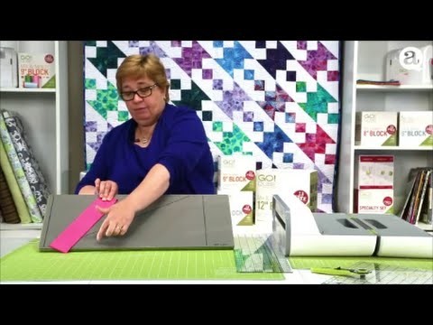 How to Cut Diamonds with AccuQuilt GO! Strip Cutter Dies (Quick Tips)