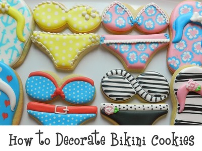 How to Decorate Bikini Cookies