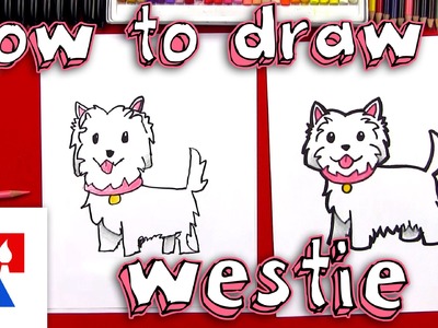 How To Draw A Cartoon Westie