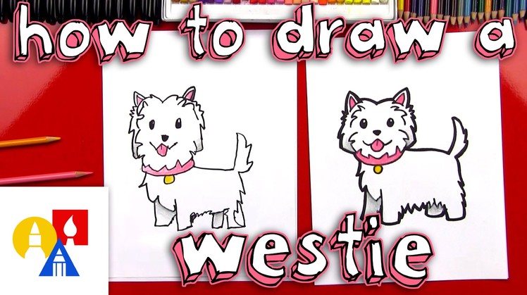 How To Draw A Cartoon Westie