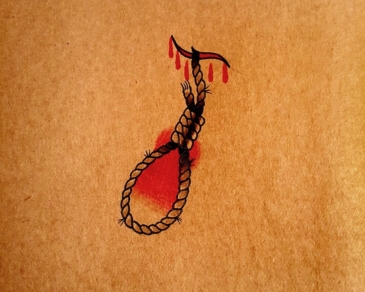 How to Draw a Hangman's Noose by thebrokenpuppet