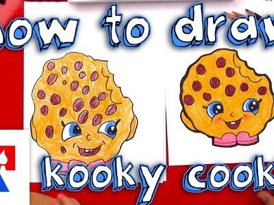 How To Draw Kooky Cookie Shopkin (Toy Giveaway)