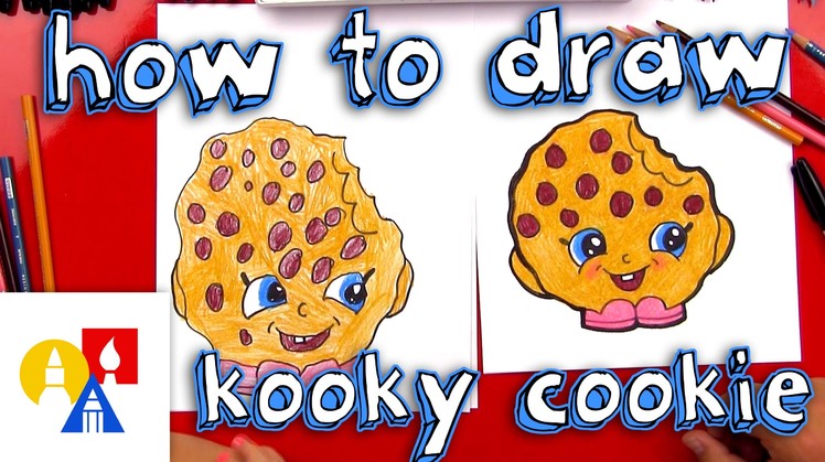 How To Draw Kooky Cookie Shopkin (Toy Giveaway)