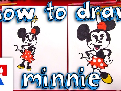 How To Draw Minnie Mouse