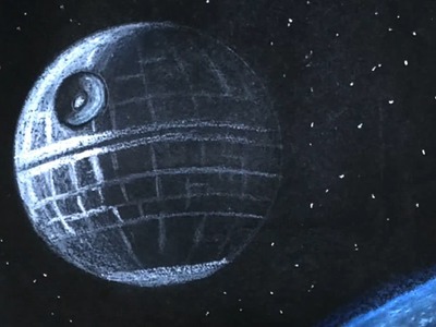 How to Draw the Death Star from Star Wars