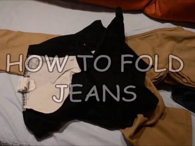 How to Fold Jeans in Under 1 Second