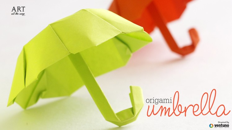 How to Fold : Origami Umbrella