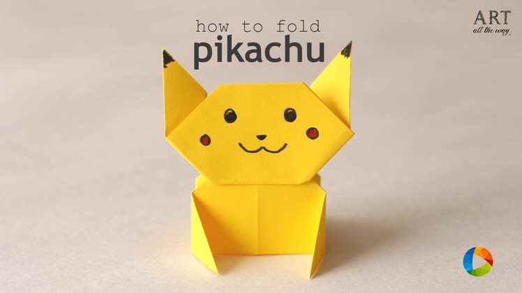 How to fold : Pikachu | Pokémon