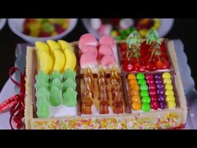How to make a candy box cake!