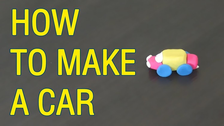 How to make a CAR? Modelling Fun Clay for Kids Part 3 | GiGaGa TV