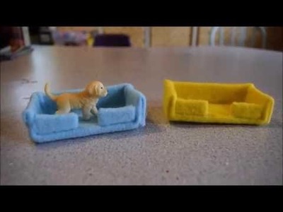 How to Make a Dog Bed for a Schleich Dog