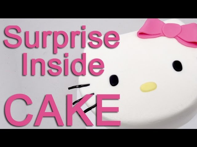 How To Make A Hello Kitty PINATA Cake!