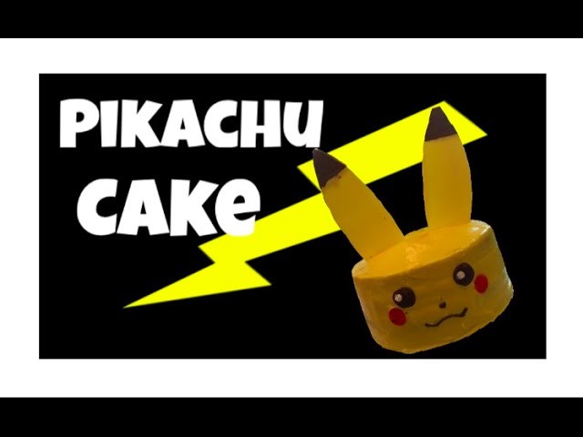 How to make a pikachu cake!