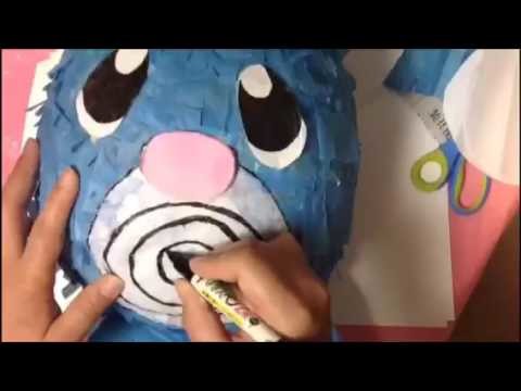 How to make a Pokemon piñata