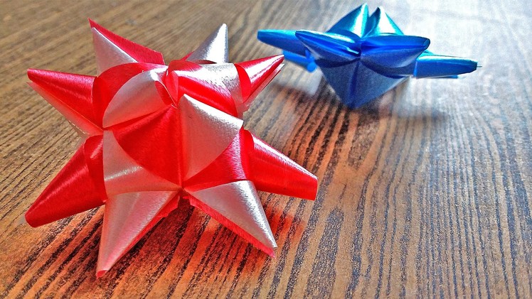 How to make a ribbon Star