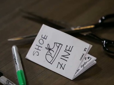 How to make a zine from one piece of printer paper