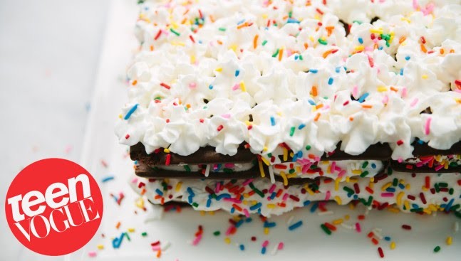 How to Make an Ice Cream Sandwich Cake | Sweet Tooth | Teen Vogue