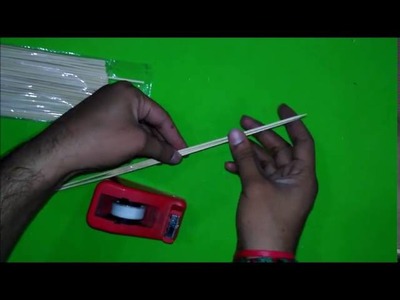How to make Bamboo Sticks bow & arrow