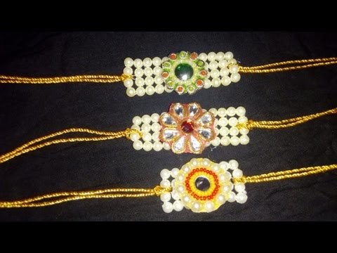 How to make Bracelet Rakhi at home. DIY. Bracelet. Bracelet Rakhi. RakshaBandhan Special