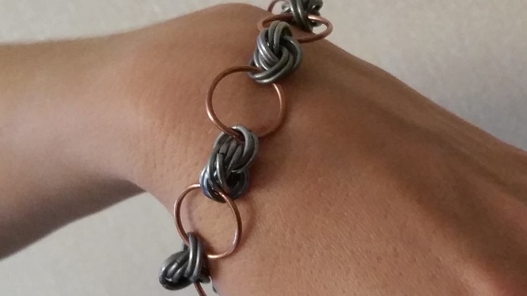 How to make chain maille bracelet for woman?