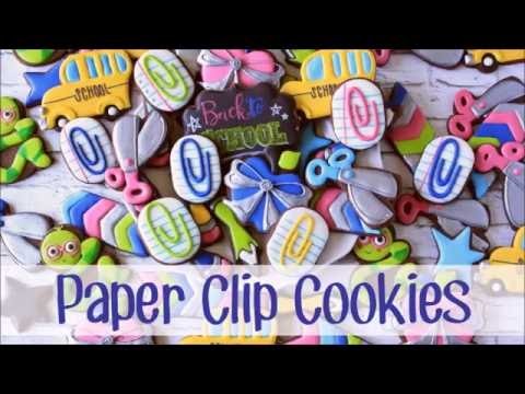 How to Make Decorated Paper Clip Cookies for School