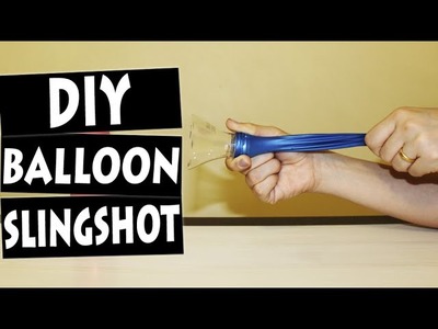 How to Make DIY Balloon Slingshot out of Coca-Cola Bottle | Let's DIY