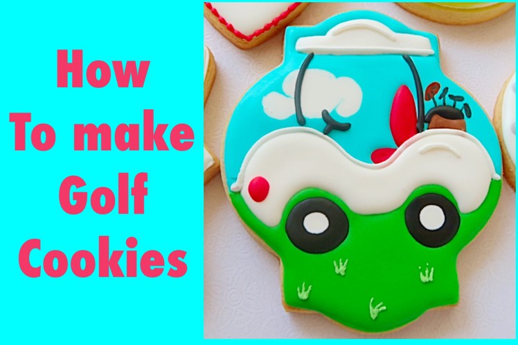 How to make golf cookies. My little bakery.