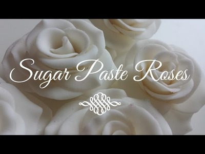 How to Make Gumpaste Sugar Roses (for Beginners)