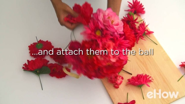 How to Make Hanging Flower Balls
