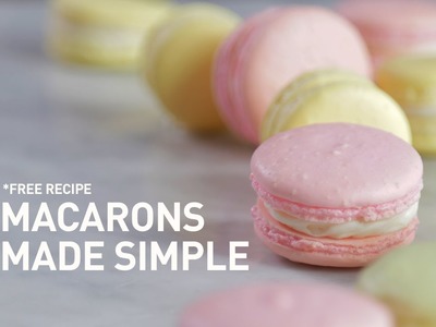 How to make macarons (with free recipe) | Baking Tutorial with Zoë François