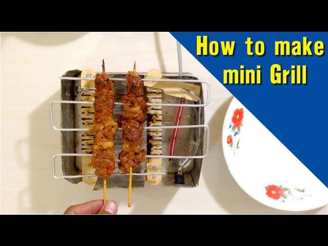 How to make mini Grill, at home easy simple BBQ