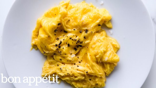 How to Make Perfect Soft Scrambled Eggs | Bon Appetit