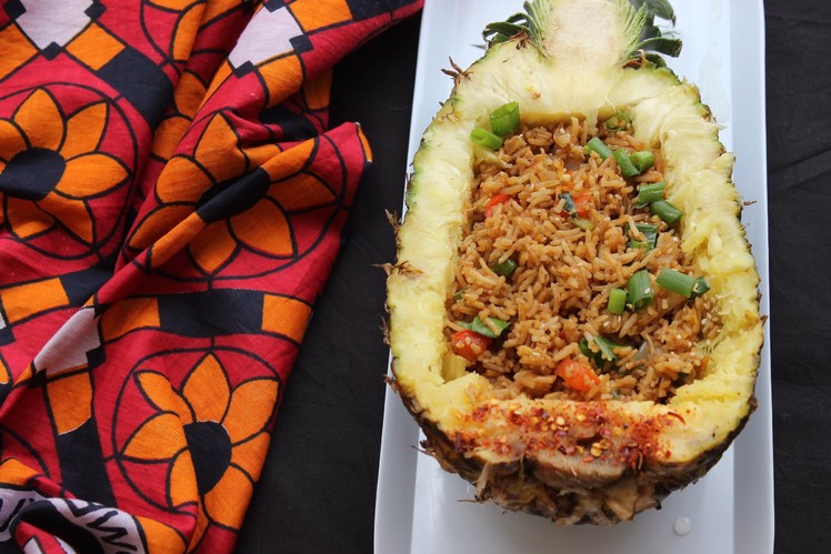 How To Make Pineapple Fried Rice | Miss Mandi Throwdown